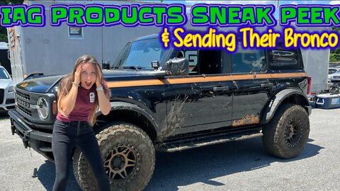 Sneak Peek of IAG Products to Come for Ford Bronco | Shop Tour | Taking Their Bronco Off-Road