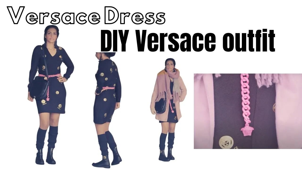 Versace inspired diy outfit 2023