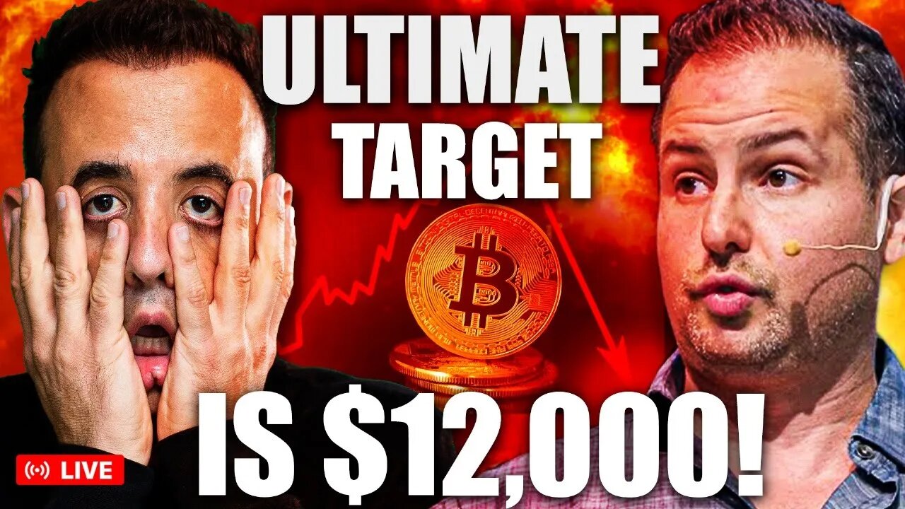 Bitcoin Could Bottom at $12,000 OR LOWER! (Here's WHY) | Gareth Soloway