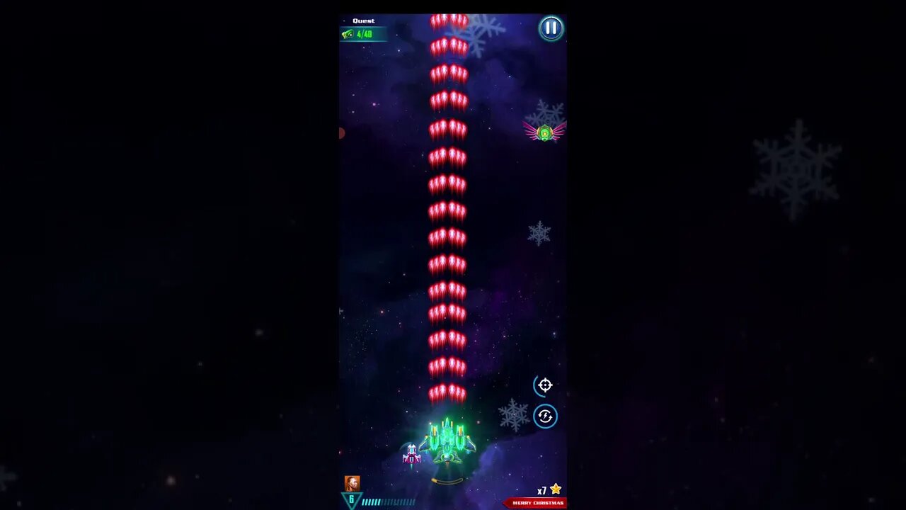 Galaxy Attack Alien Shooter - Merry Christmas - Happy New Year 2023 Event - Level 3 of 20