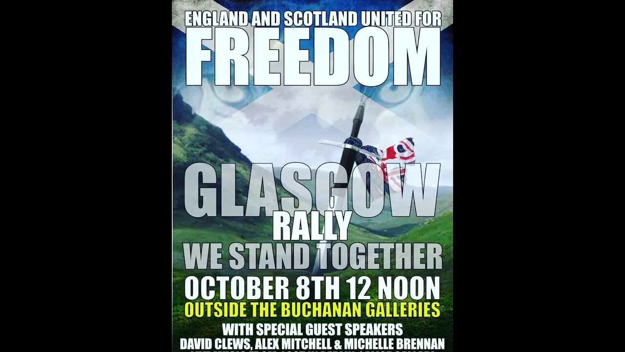 👀 See Through The FEAR Porn 👫 Glasgow Freedom Rally 👫