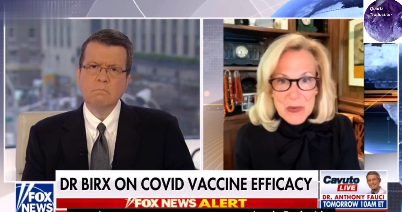 Dr Birx avoue: " Je savais que ces vaccins n'allaient pas protéger contre l'infection"