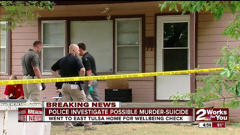 Possible murder-suicide in East Tulsa