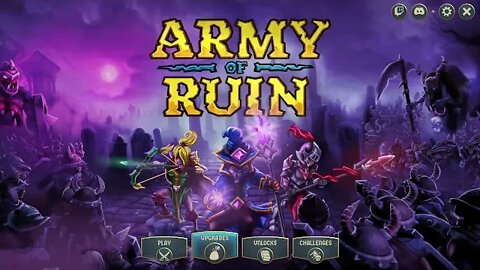 Using Big Area Damage to Defeat My Enemies in Army of Ruin