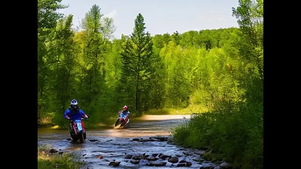 Exploring the Rapid River Trails ( Trailmaster Hurricane 200X )