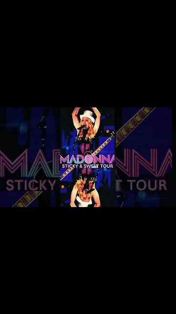 Conscert tours Who Made What Madonna’s Sticky & Sweet Tour #shorts