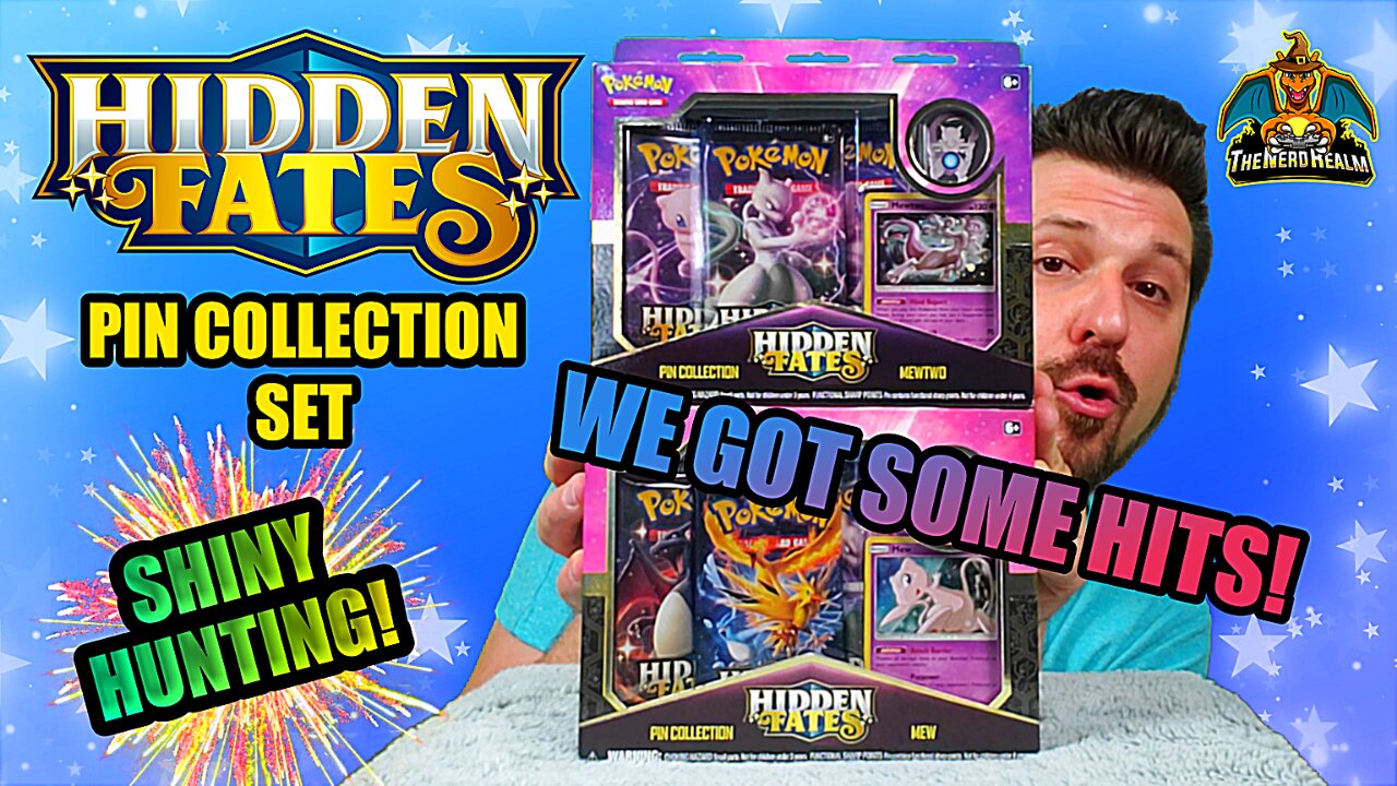 Hidden Fates Pin Collection Set #3 | Shiny Hunting | Pokemon Cards Opening