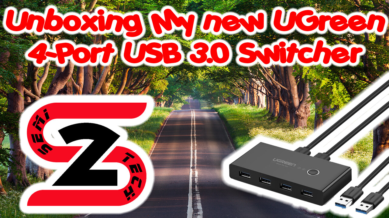 Unboxing The UGreen 4 Port USB Switcher Box