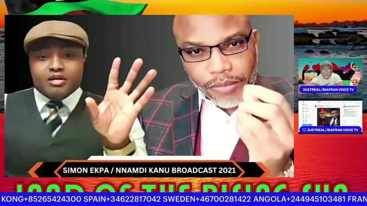 Begging FG 4my release is an INSULT to Me #FreeMNK #Biafra1st 8/29/2023