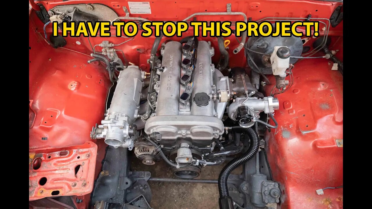 I have to stop the B2200 Turbo project - Part 007 - Engine Updates