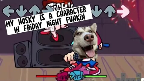 My Husky is a Character in Friday Night Funkin!!