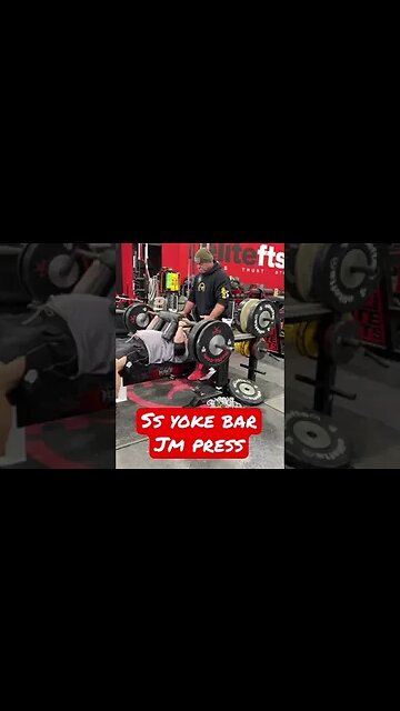 CAN YOU LIFT LIKE THIS ? | JM PRESS SS YOKE BAR📣