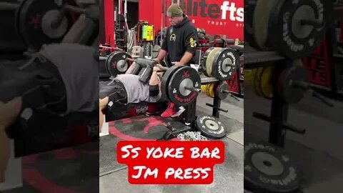 CAN YOU LIFT LIKE THIS ? | JM PRESS SS YOKE BAR📣