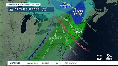 WMAR-2 News Weather Update