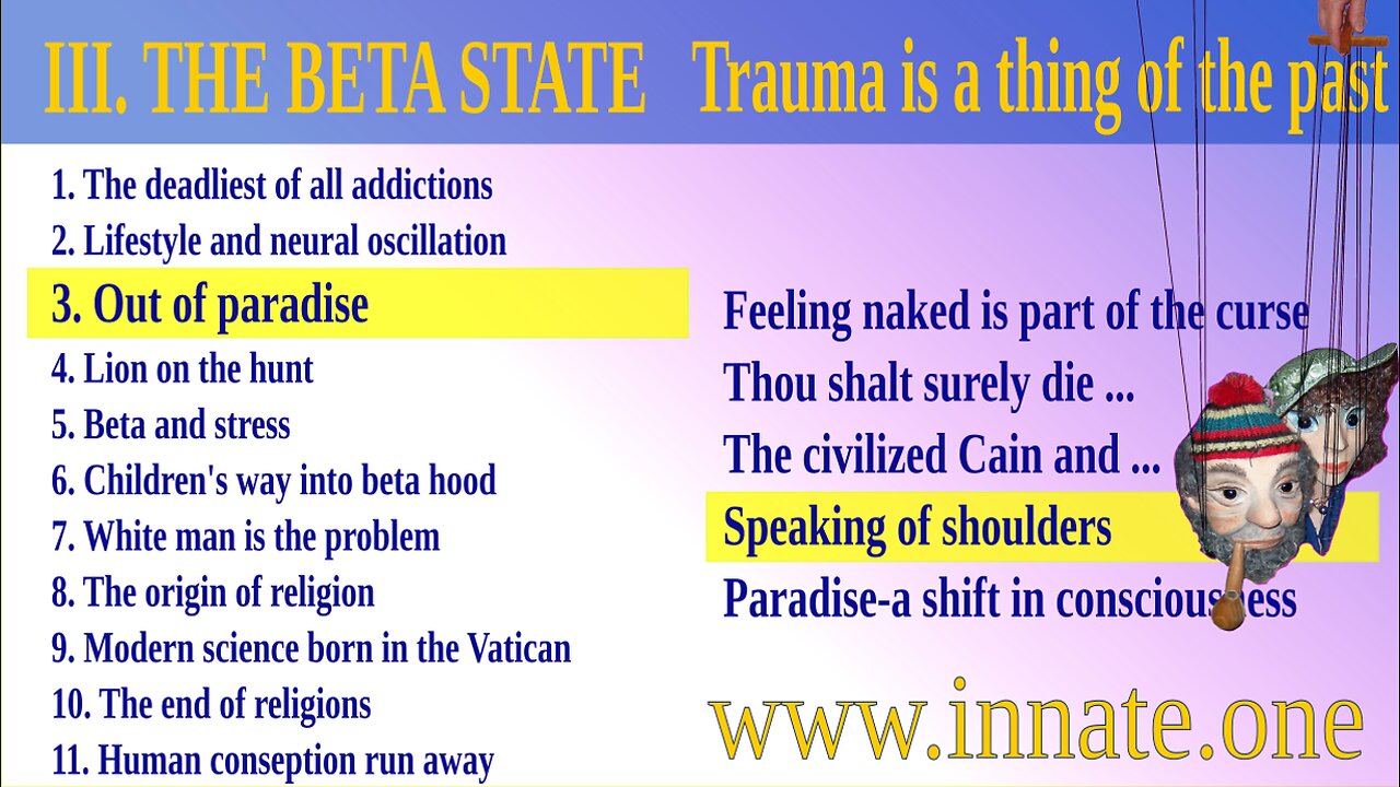 #57 Science of the Bible story - Trauma is a thing of the past – Speaking of shoulders