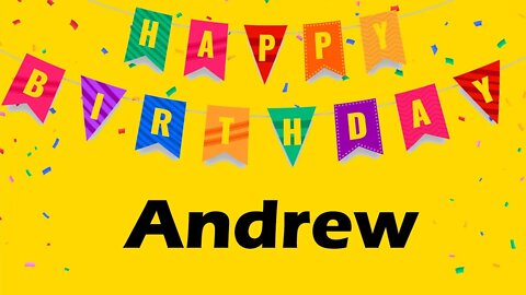 Happy Birthday to Andrew - Birthday Wish From Birthday Bash