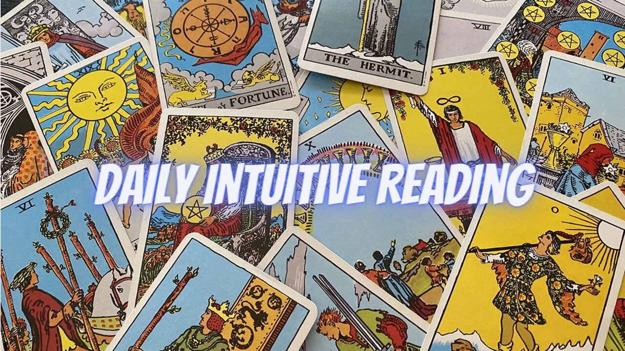 Daily Intuitive Reading ~ Rider Waite Tarot ~ Self Interpretation