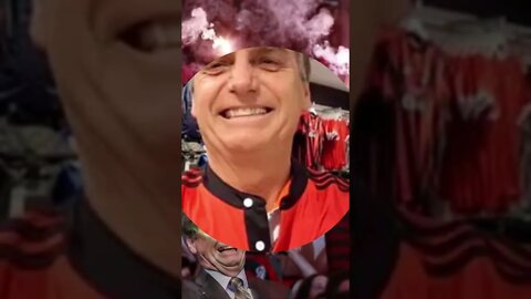 BOLSONARO DIZ QUE VAI TORCER PARA O FLAMENGO NA FINAL DA LIBERTADORES #Shorts