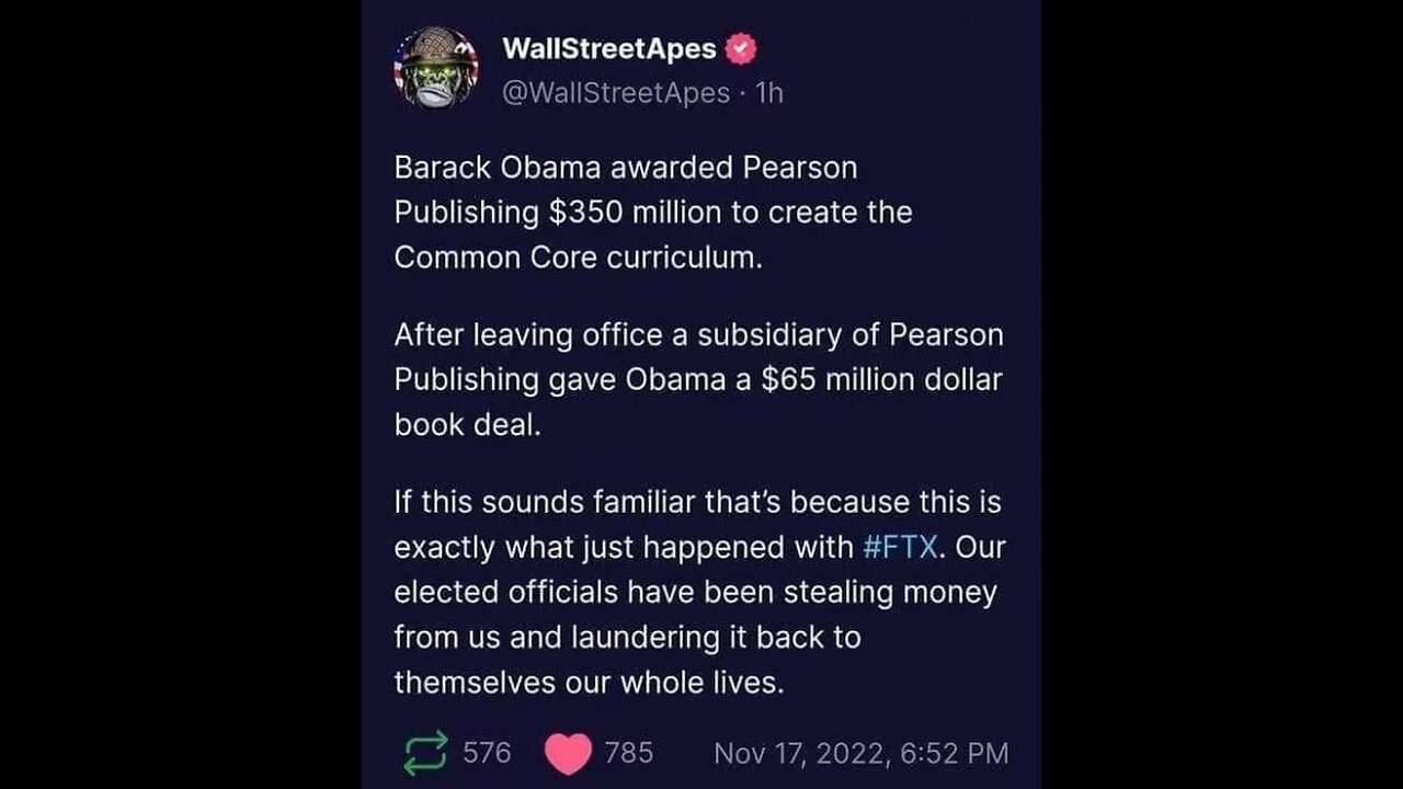 democrat Michelle Obama Begging Dems For Money - what happened to those book deal money laundering??