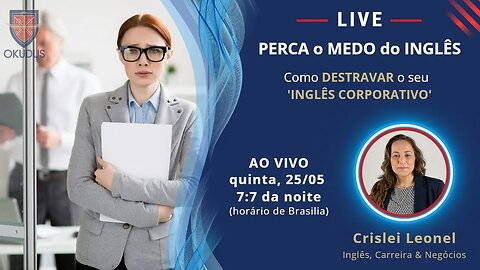 Perca o Medo do Inglês!