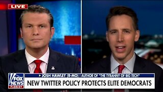 Sen Hawley: Twitter Is Giving Us Another Big Tech Robber Baron