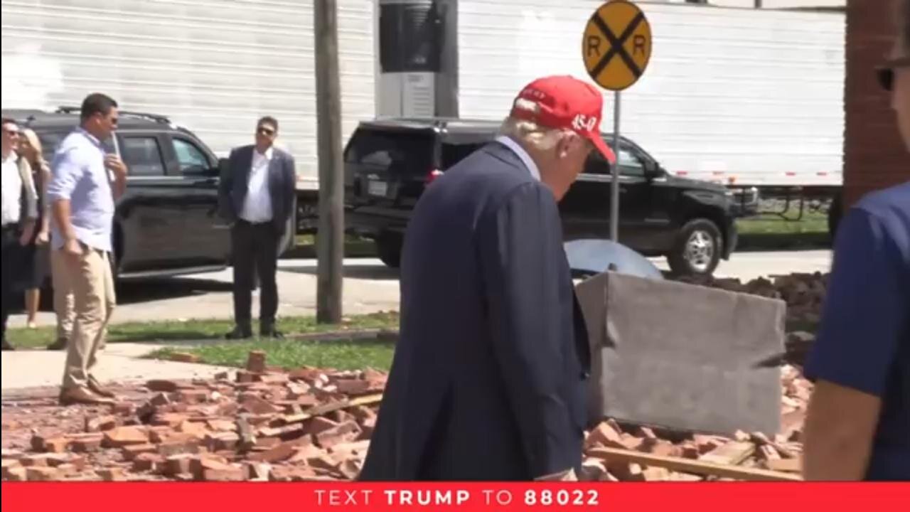 President Trump Speaks in Valdosta, Georgia in Aftermath of Hurricane Helene - FULL REMARKS