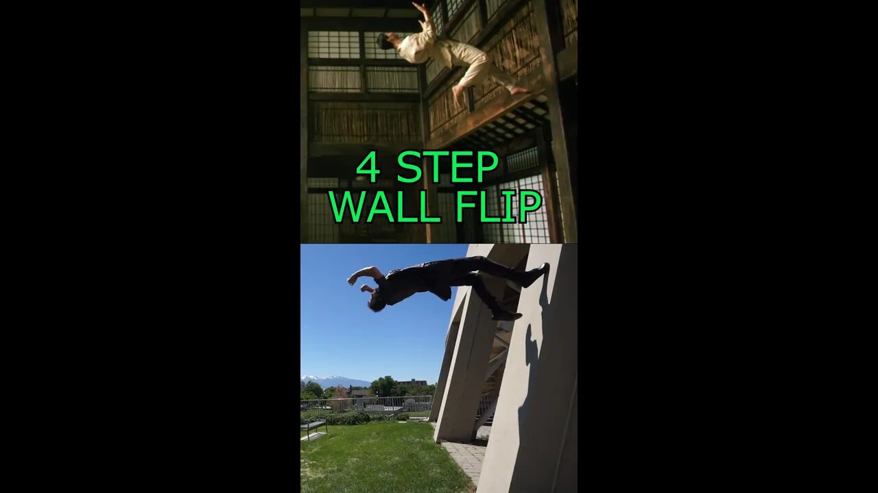 MATRIX STUNTS WITH NO WIRES | WALL FLIP