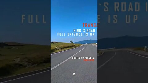 TRANSALPINA - King`s road I - BIKE RIDE - Papusa to Novaci | #shorts | 🇷🇴