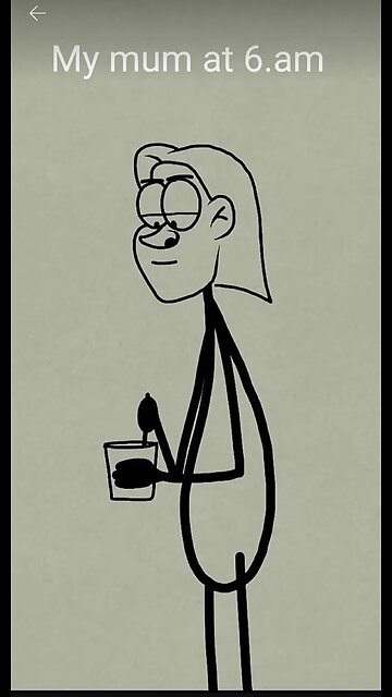 My mom in the morning 🤫🤫😁