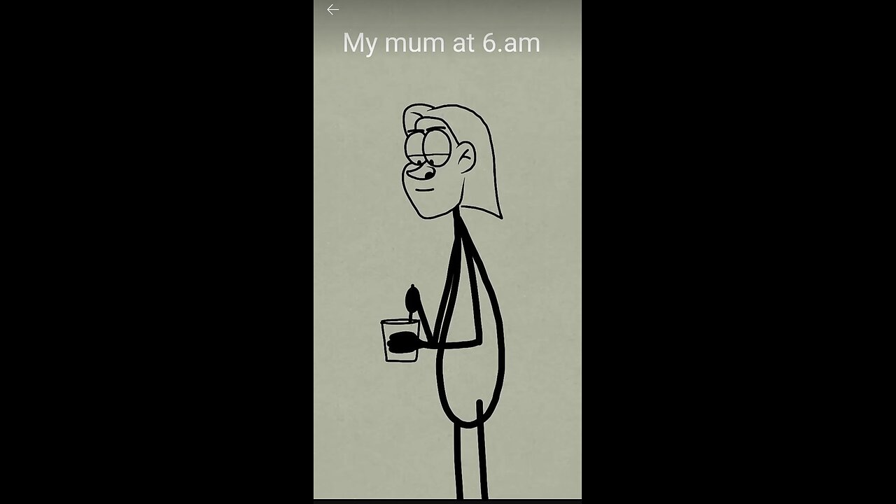 My mom in the morning 🤫🤫😁