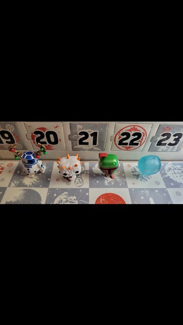 Star Wars Funko Pocket Pop! Christmas Advent Calendar Day 4