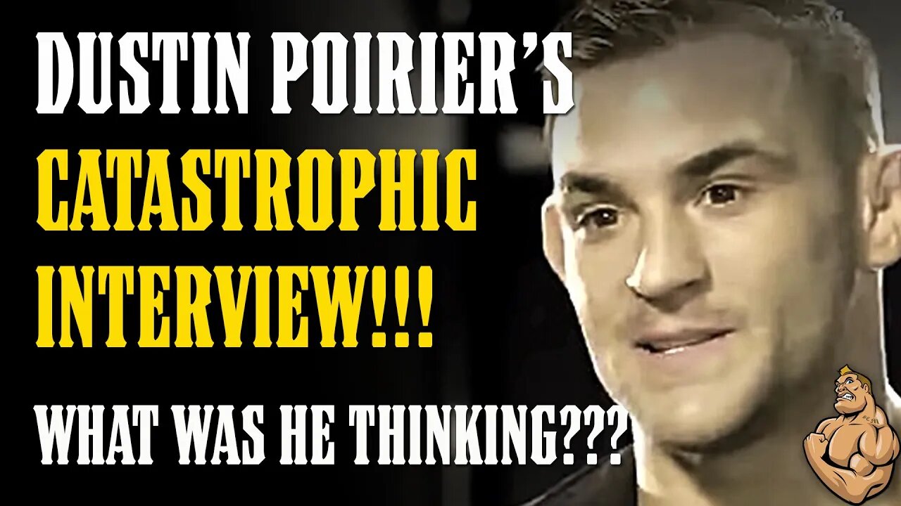 Dustin Poirier's CATASTROPHIC Interview!!! Who Is His STRATEGIST???