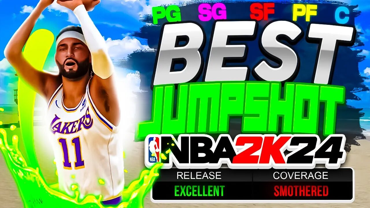 BEST JUMPSHOT for LOW 3PT RATINGS NBA 2k24 - NBA 2k24 Shooting Tips