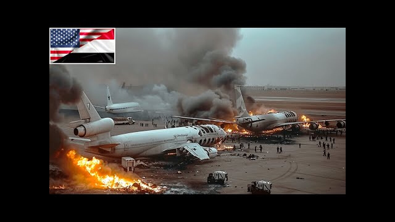 A DISASTER FOR THE HOUTHIS! U.S. B-52 bombers blow up Iranian cargo planes with munitions for Yemen