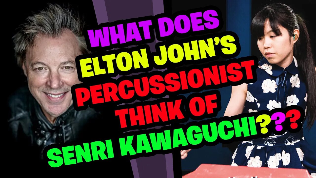 JOHN MAHON from ELTON JOHN'S Band Reacts to SENRI KAWAGUCHI!