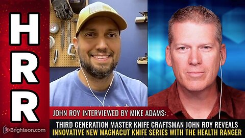 Third generation master knife craftsman, reveals MagnaCut knife series with the Health Ranger