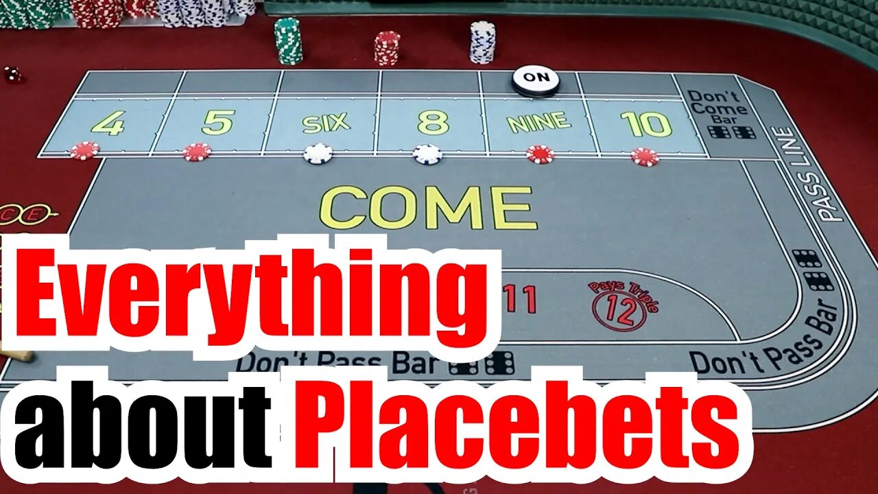 ALL ABOUT PLACE BETS - How to Bet, Benefits, & Pay Outs [Craps Basics #1] - Short