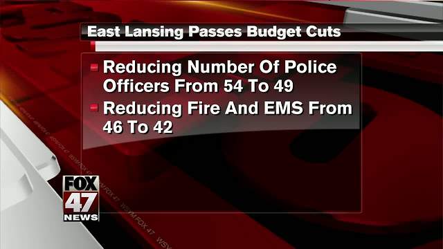 East Lansing passes budget cuts