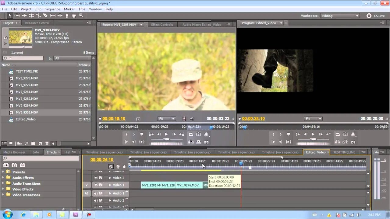 Best Video Editing & Exporting Settings