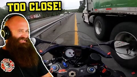 Caught Between A Guardrail and a Semi-Truck at 100mph!