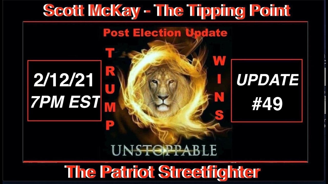 2.12.21 Patriot Streetfighter POST ELECTION UPDATE #49: DS Nikki Haley, Dan Crenshaw, CDC -MIL Burn Pits