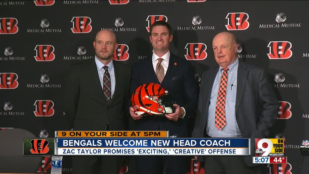 With Zac Taylor, Bengals (finally) look toward the future