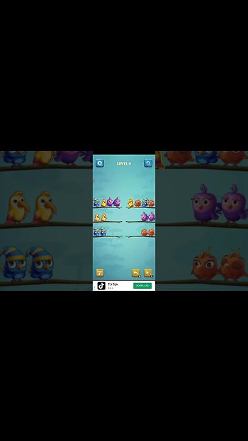 Bird Sort Puzzle - Level 4