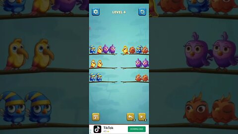 Bird Sort Puzzle - Level 4