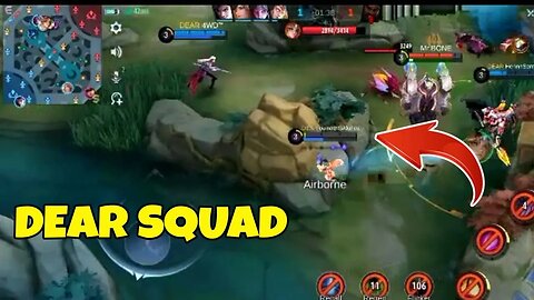 Mick Cek DEAR Squad Berasa Udah Kaya Tournament - mobile legend