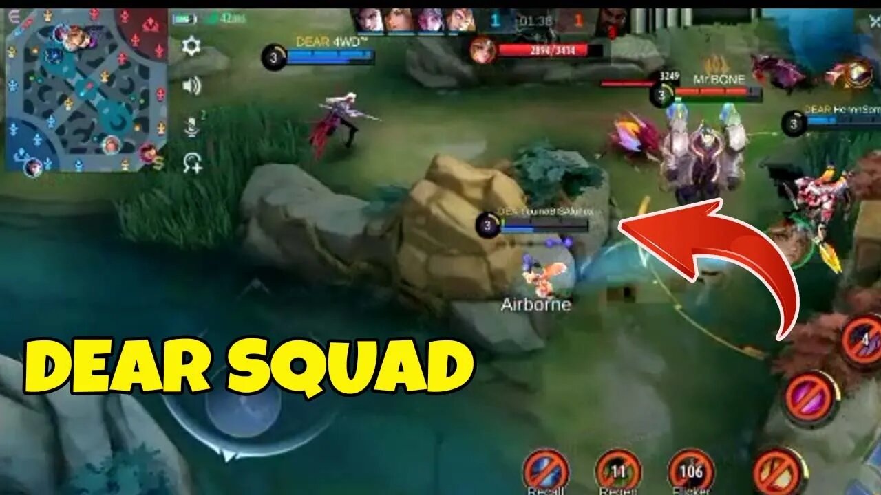 Mick Cek DEAR Squad Berasa Udah Kaya Tournament - mobile legend