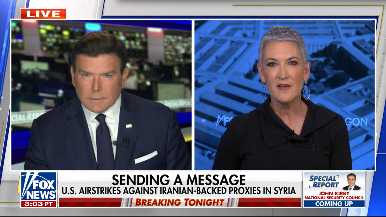 U.S. Fighter Jets Hit Iran-Linked Sites In Syria