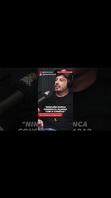 DANILO GENTILI SOBRE A COMÉDIA #shorts #danilogentili #danilogentilli #comedia #humor