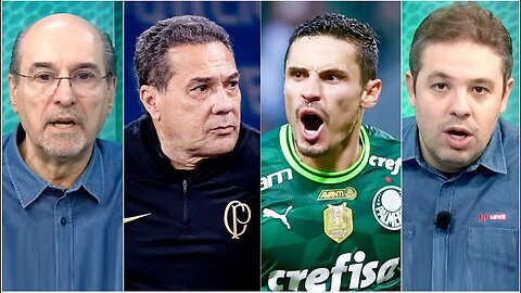 "E se o Luxemburgo TOMAR UMA CACETADA do Palmeiras? Cara, aí o Corinthians..." DÉRBI PROVOCA DEBATE!