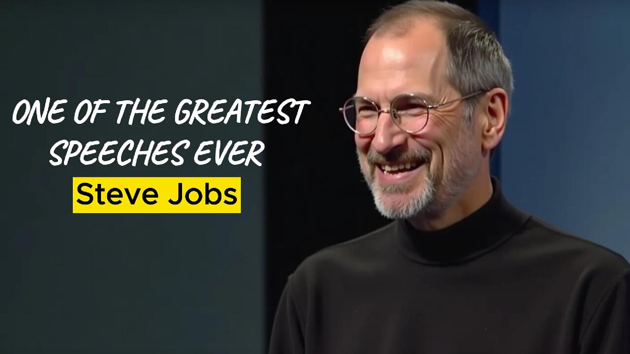 One of the Greatest Speeches Ever | Steve Jobs